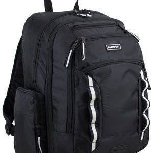 Eastsport Unisex Odyssey Black Backpack